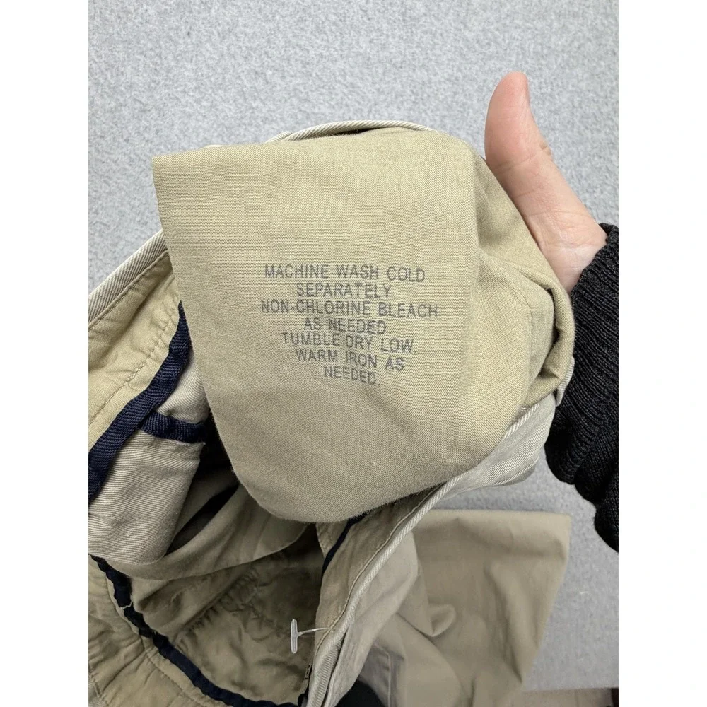 J.Crew Pants Mens 34x30 Beige Bootcut Chino Regular Fit Casual Vtg - Picture 12 of 16